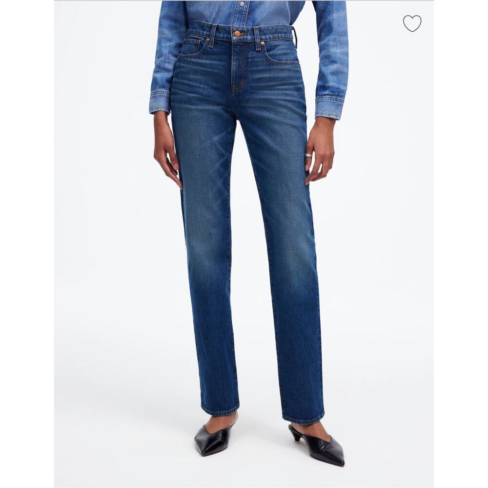 Madewell‎ The '90s Straight Mid-Rise Jean Size 25